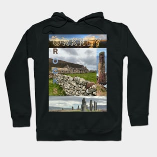 Orkney Rocks , roll with it. Hoodie